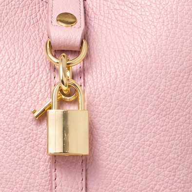 SALMA Bolso de piel rosa