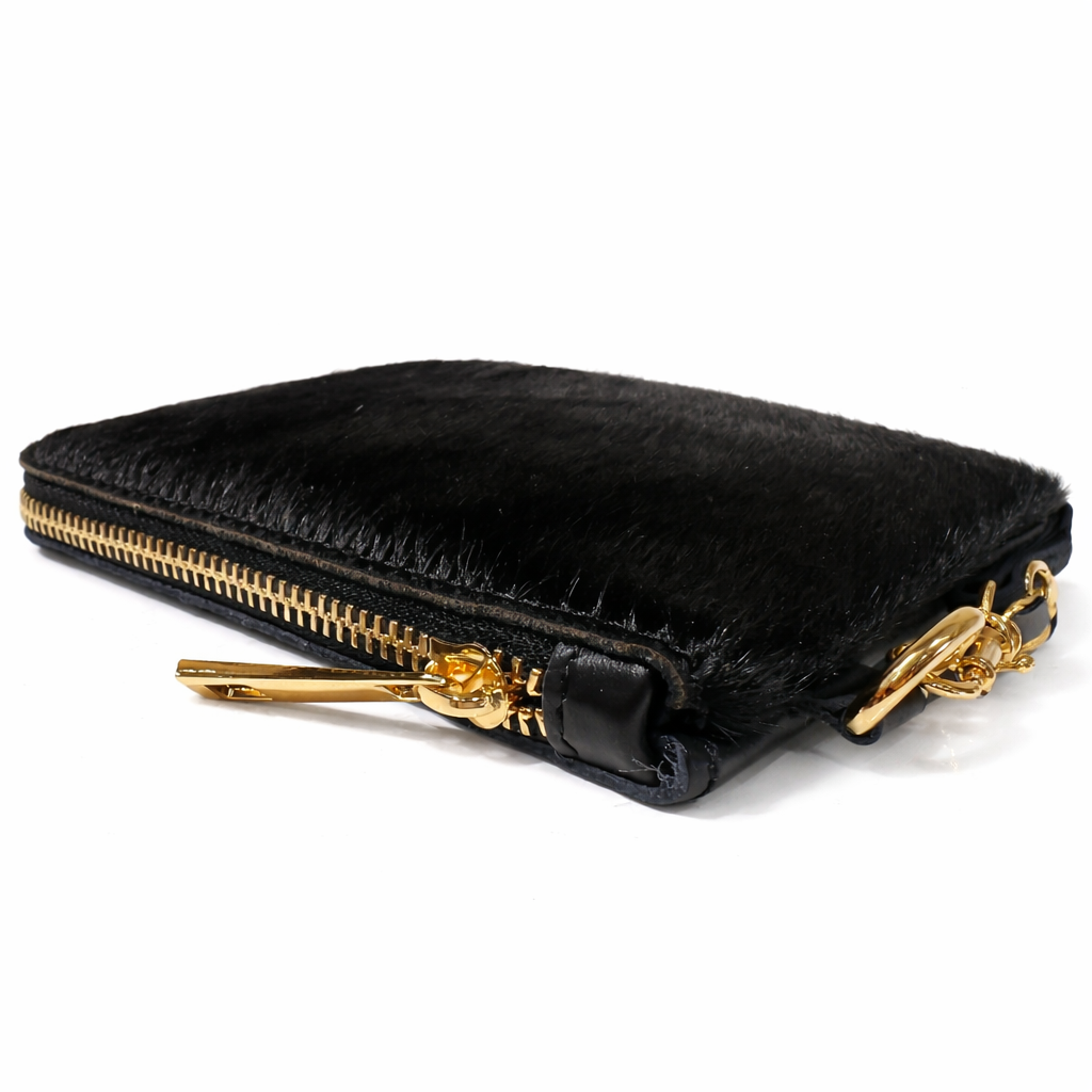 DONNA Monedero de mano en piel negro