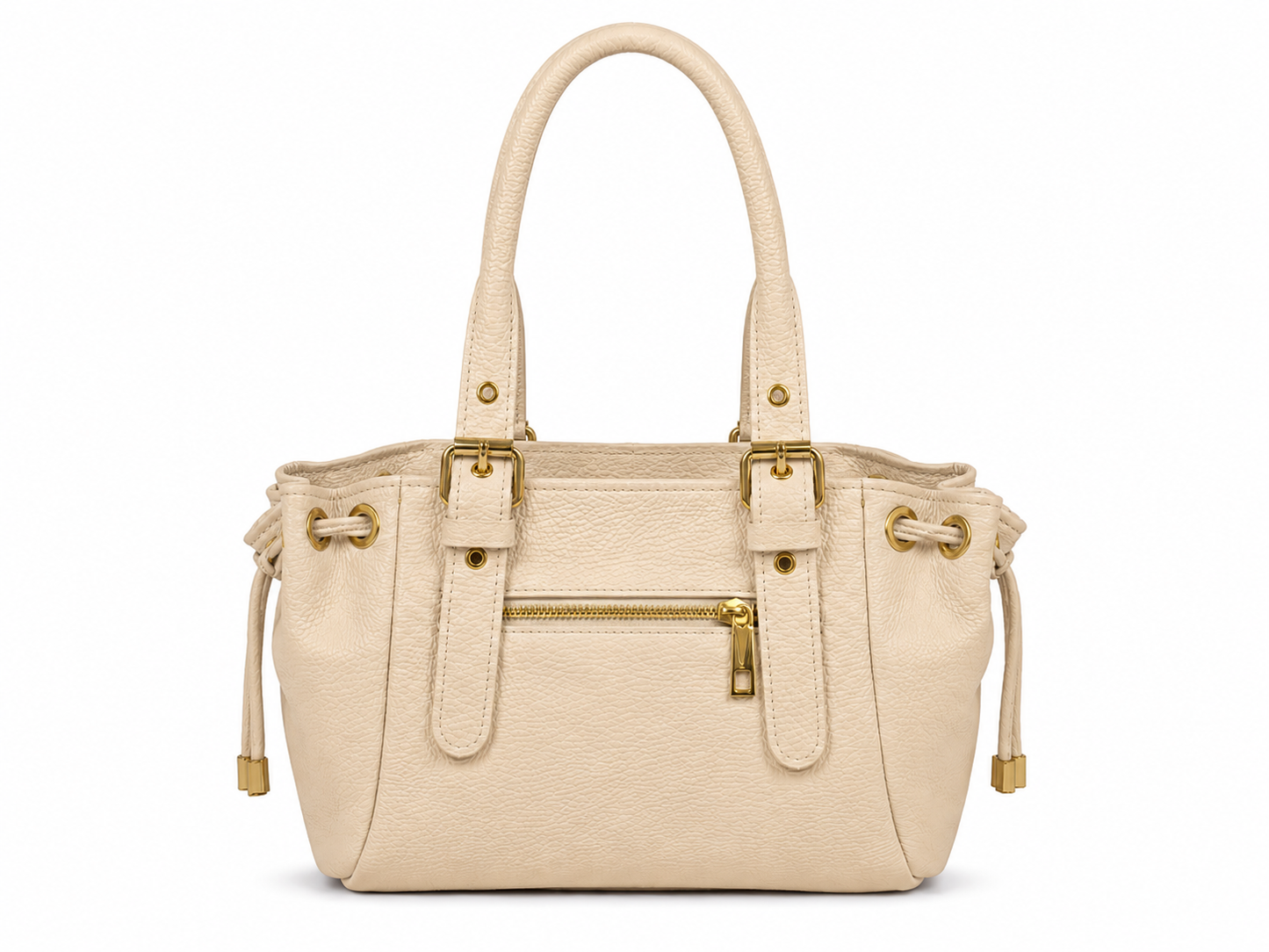 MARINA bolso de piel beige
