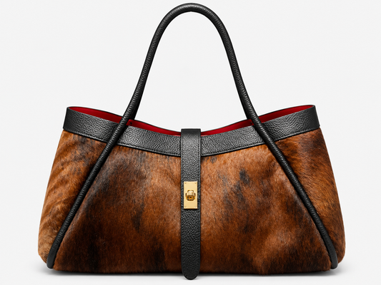 ALBA Bolso grande de pelo natural sauvage