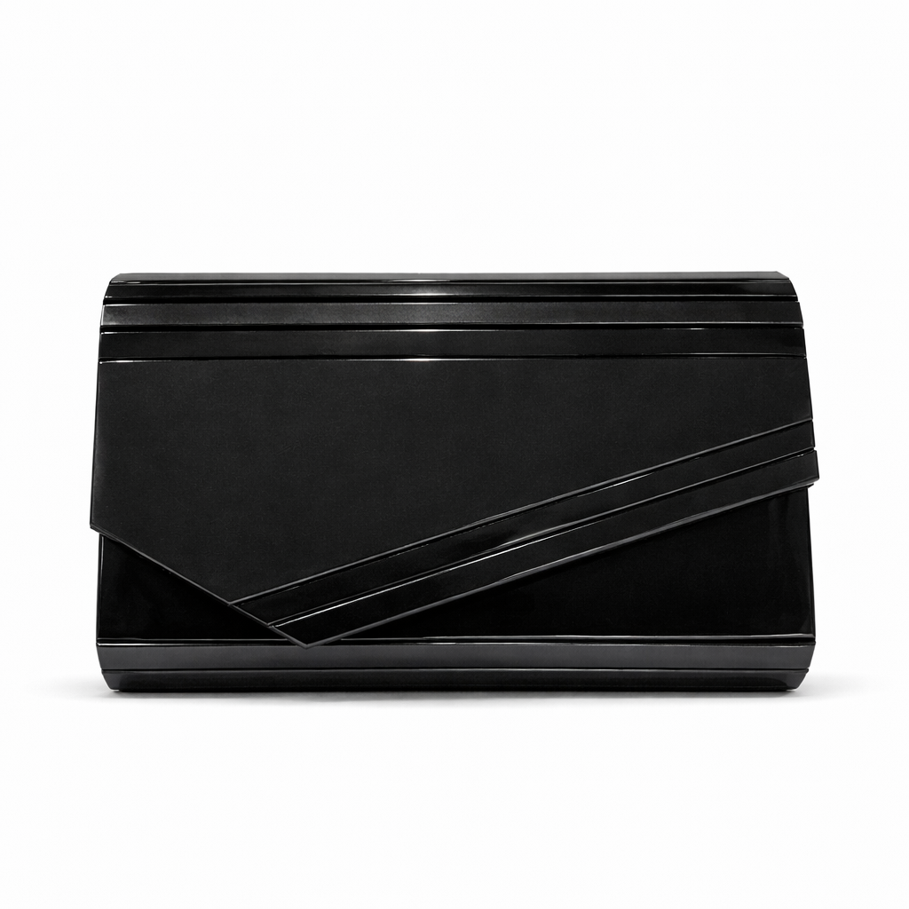 NOTTE Bolso de fiesta nácar negro