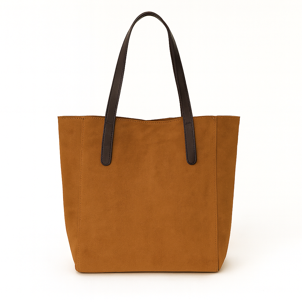 ROMA Bolso de piel con cremallera cuero