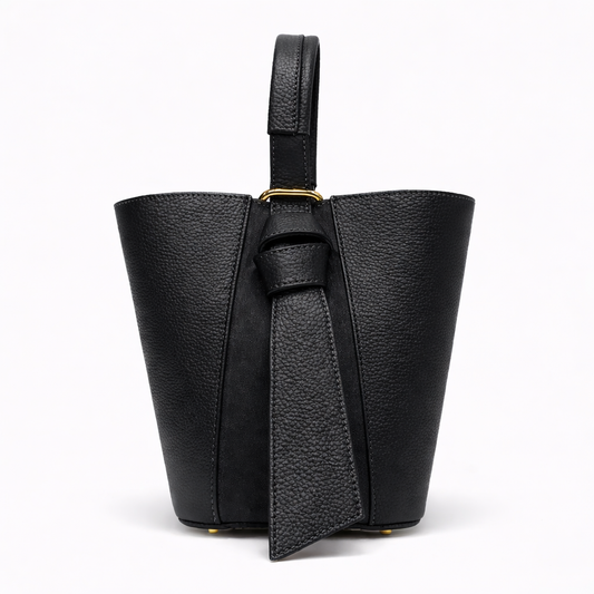 BELLA Bolso de piel negro