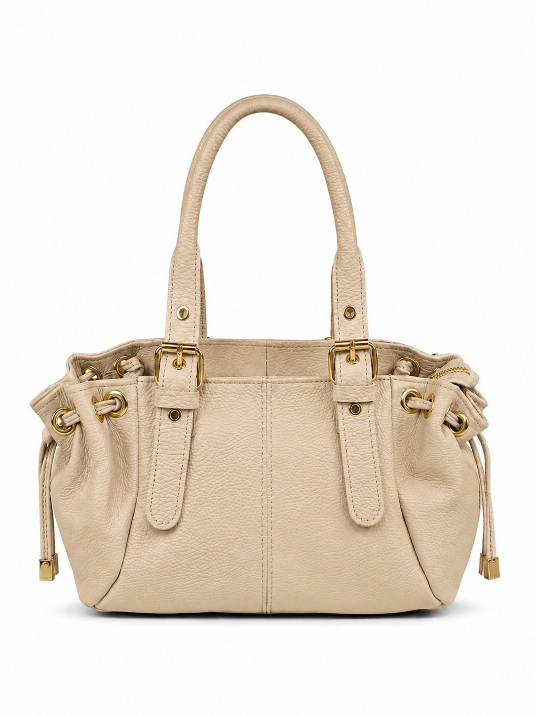 MARINA bolso de piel beige