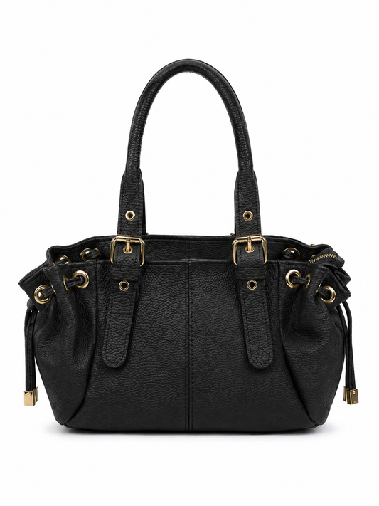 MARINA bolso de piel negro