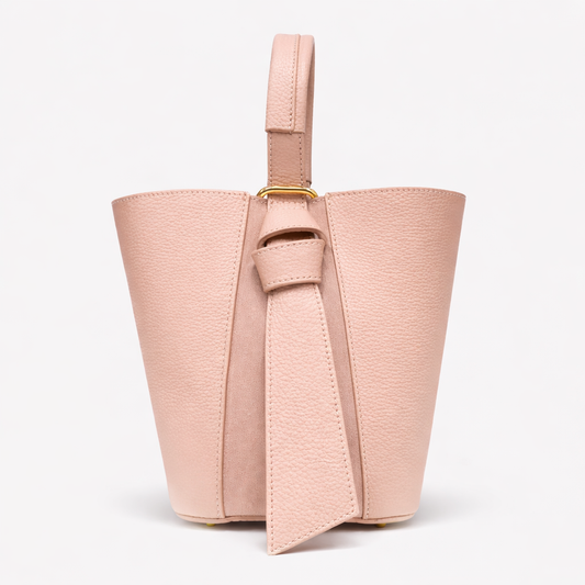 BELLA Bolso de piel nude