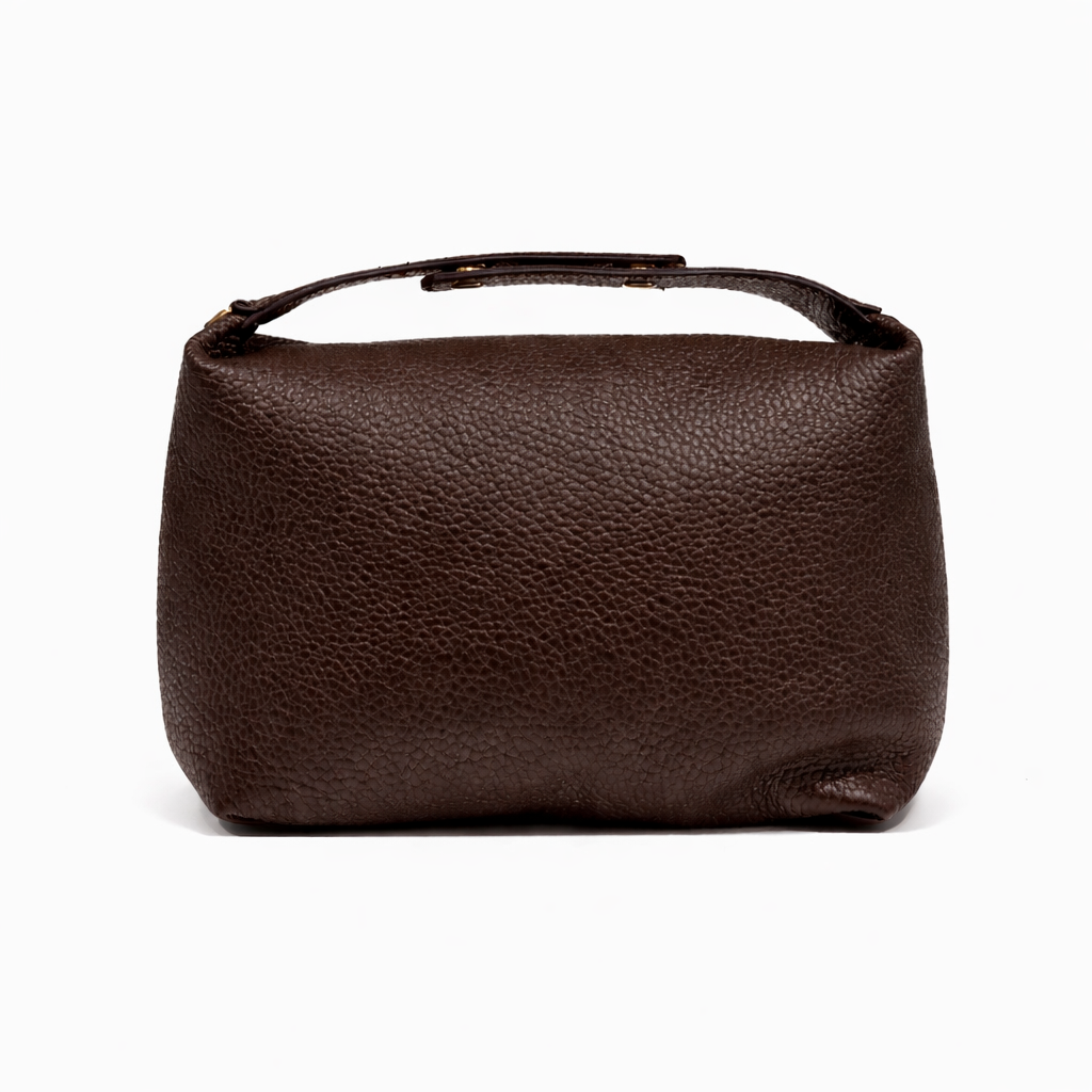 PAROLE Bolso de mano con cadena marrón chocolate